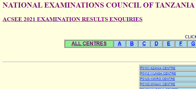 How to check Form Six Results 2021/2022 PDF