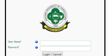 SUASIS Login Student Information System (SUASIS)
