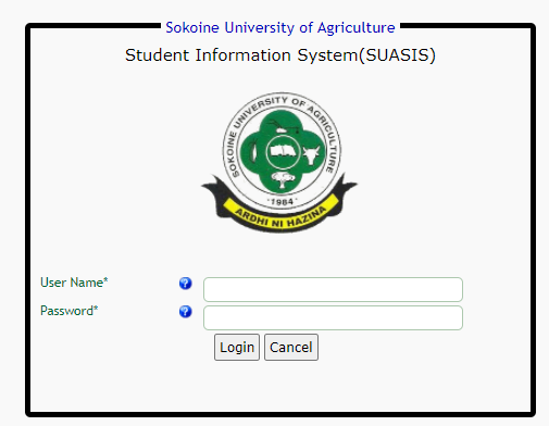 SUASIS Login Student Information System (SUASIS) - AJIRASASA